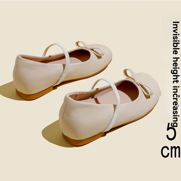 Femme Babies en cuir verni à nœuds | Chaussures Plates Chaussures Femme Chaussures Plates