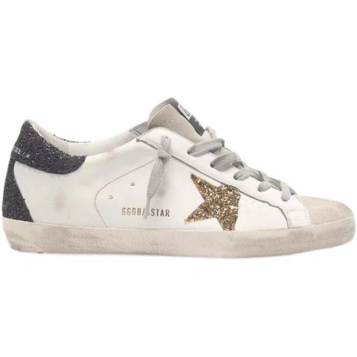 Femme Baskets façon mules en cuir et en daim doublées de peau lainée Superstar Sabot | Baskets Baskets Baskets