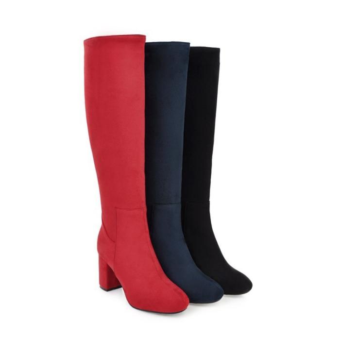 Femme Bottes compensées en velours Remedios | Bottes et Bottines Bottes et Bottines Bottes et Bottines