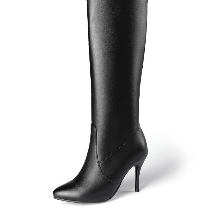 Femme Bottes en cuir Stiletto | Bottes et Bottines Bottes et Bottines Bottes et Bottines