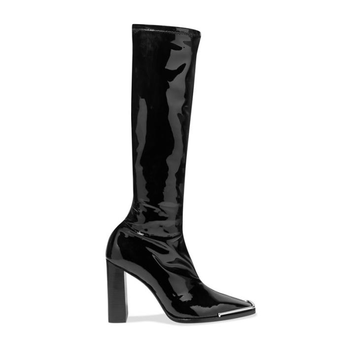 Femme Bottes en cuir verni | Bottes et Bottines Bottes et Bottines Bottes et Bottines