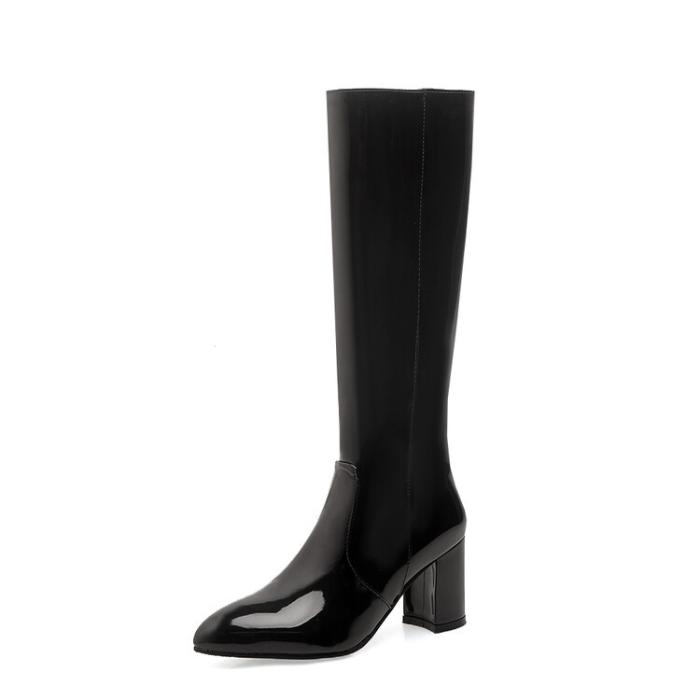 Femme Bottes en cuir verni Nuit 55 | Bottes et Bottines Bottes et Bottines Bottes et Bottines