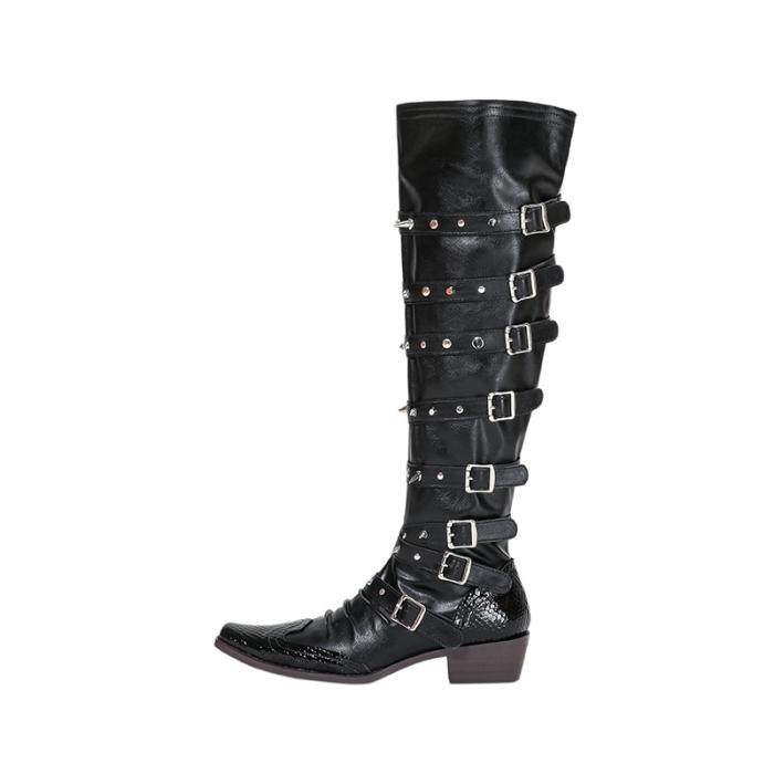 Femme Bottines en cuir à clous Susanna | Bottes et Bottines Bottes et Bottines Bottes et Bottines