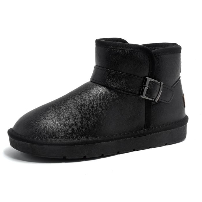 Femme Bottines en cuir rembourré doublé de peau lainée à perles | Bottes et Bottines Bottes et Bottines Bottes et Bottines