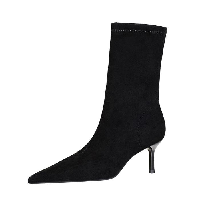 Femme Bottines en daim The Heeled Sock | Bottes et Bottines Bottes et Bottines Bottes et Bottines