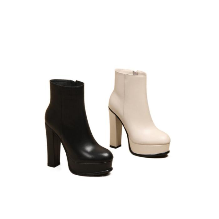 Femme Bottines plates-formes en cuir Movida 130 | Bottes et Bottines Bottes et Bottines Bottes et Bottines