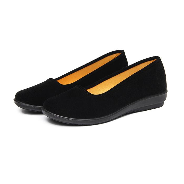 Femme Chaussons de ville en velours | Mocassins Femme