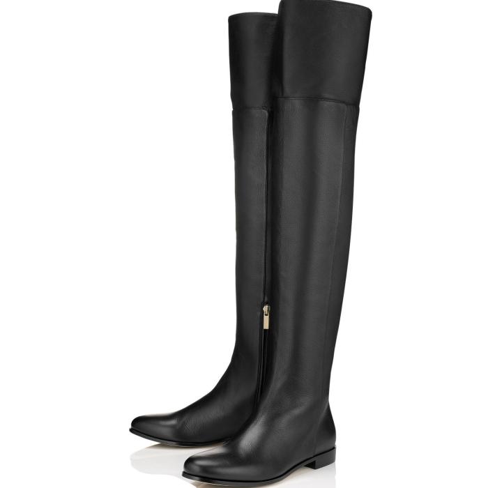 Femme Cuissardes en cuir à mors de cheval | Bottes et Bottines Bottes et Bottines Bottes et Bottines