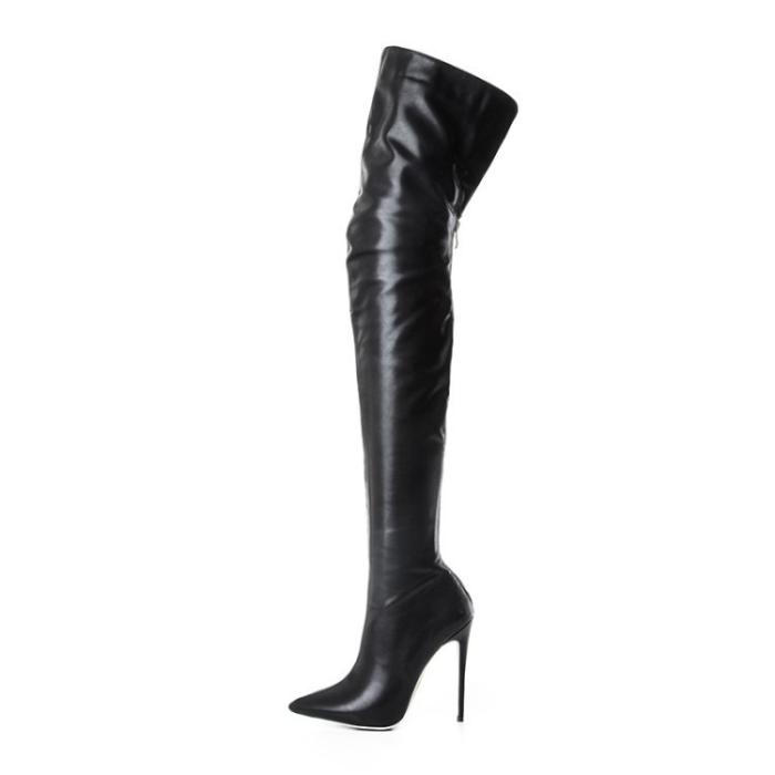 Femme Cuissardes en cuir Veneta | Bottes et Bottines Bottes et Bottines Bottes et Bottines