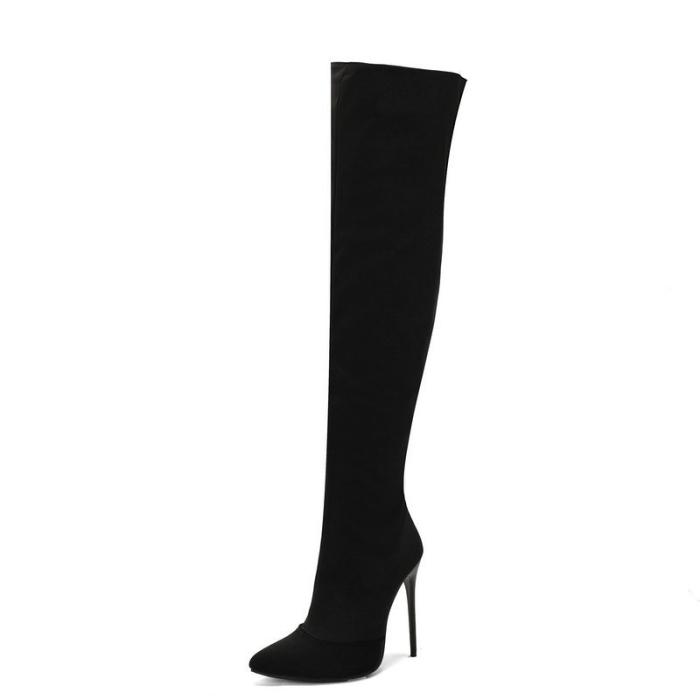 Femme Cuissardes en mailles stretch Knife | Bottes et Bottines Bottes et Bottines Bottes et Bottines