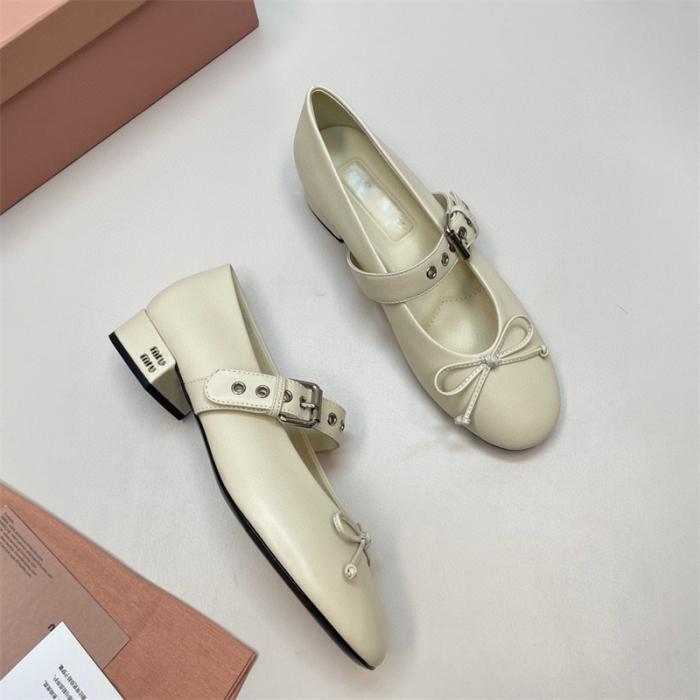 Femme Escarpins babies en cuir à clous Mamastrapita 30 | Escarpins Chaussures Femme Escarpins