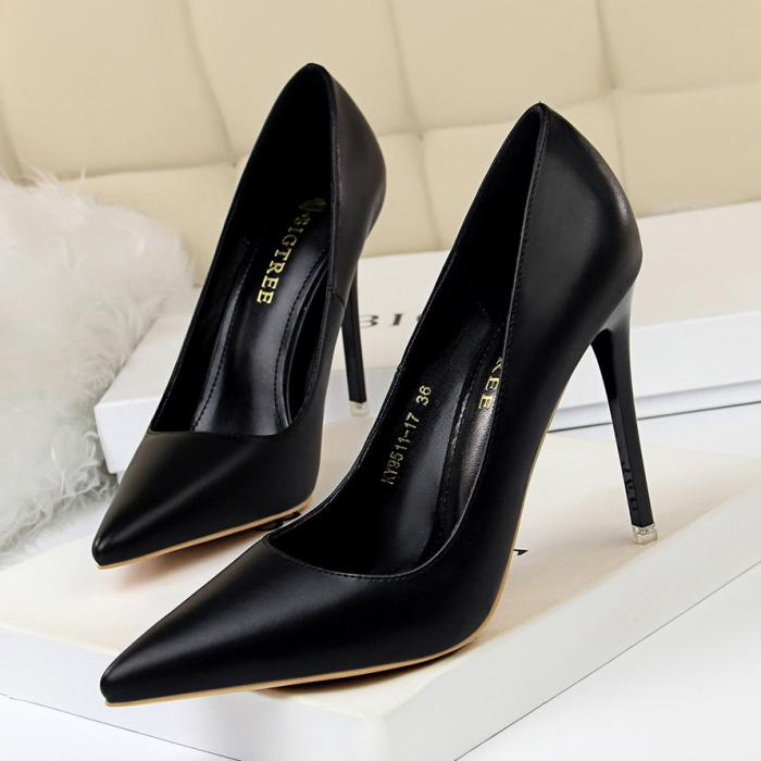 Femme Escarpins à brides arrière en cuir Angelina | Escarpins Chaussures Femme Escarpins