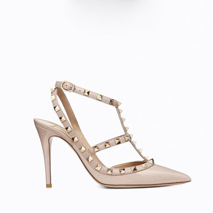 Femme Escarpins en cuir Rockstud 100 John Manifold Garavani | Escarpins Chaussures Femme Escarpins