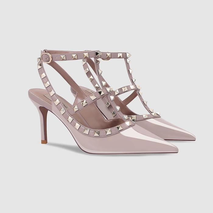 Femme Escarpins en cuir Rockstud John Manifold Garavani | Escarpins Chaussures Femme Escarpins