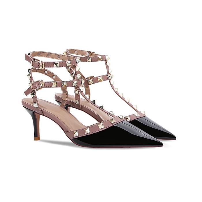 Femme Escarpins en cuir verni Rockstud 65 John Manifold Garavani | Escarpins Chaussures Femme Escarpins