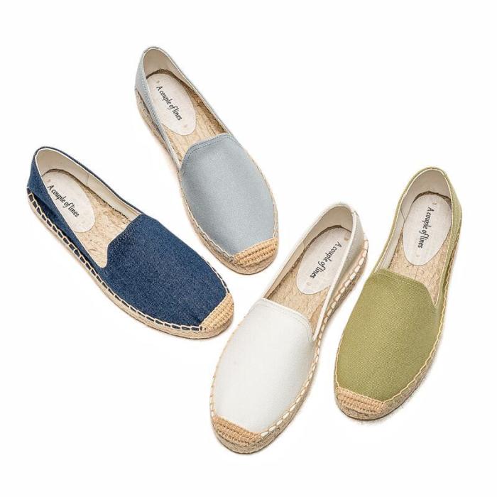 Femme Espadrilles en toile à logo | Chaussures Plates Chaussures Femme Chaussures Plates