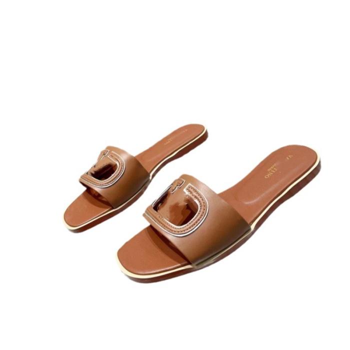 Femme Mules en cuir à découpes VLOGO 60 | Sandales Chaussures Femme Femme