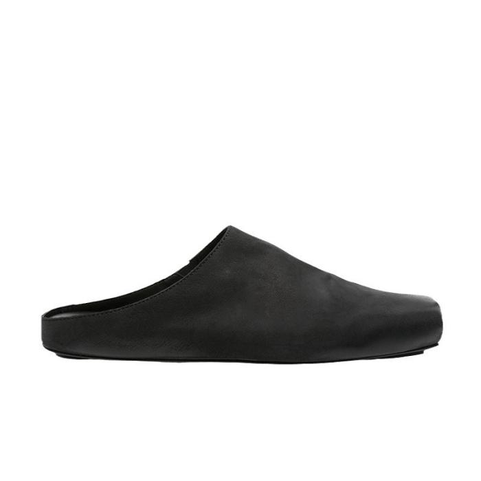 Femme Mules en cuir | Sandales Chaussures Femme Femme