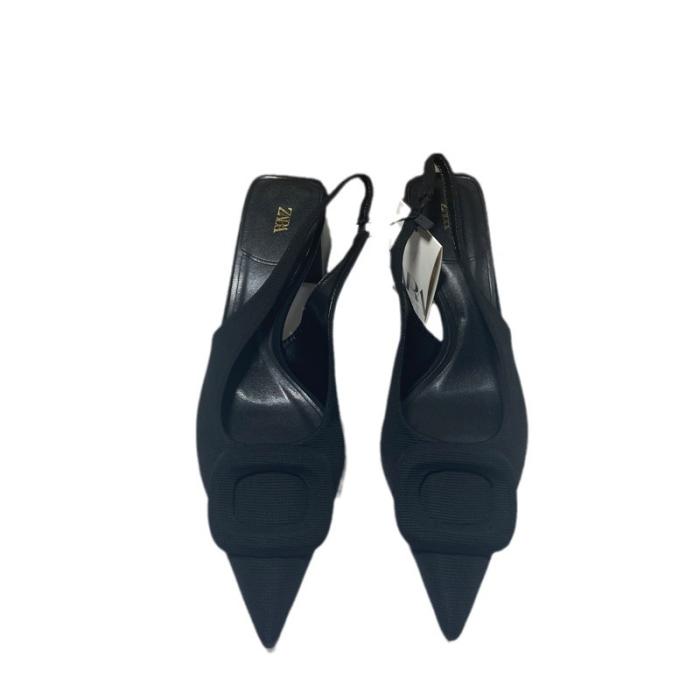 Femme Mules en velours à boucles Maysale 50 | Escarpins Chaussures Femme Escarpins