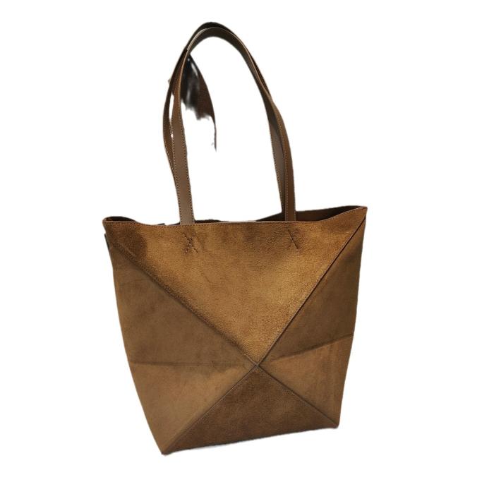 Femme Sac à main convertible en peau lainée Puzzle Fold Large | Sacs à Main Sacs à Main Femme