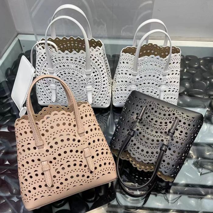 Femme Sac à main en cuir à perforations Neo Mina | Sacs à Main Sacs à Main Femme