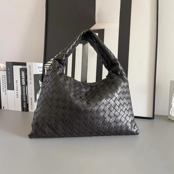 Femme Sac à main en cuir intrecciato Hop Large | Sacs Porté Épaule Sacs Femme Femme