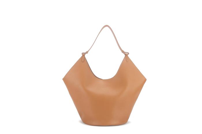 Femme Sac à main en cuir texturé Lotus Medium | Sacs à Main Sacs à Main Femme