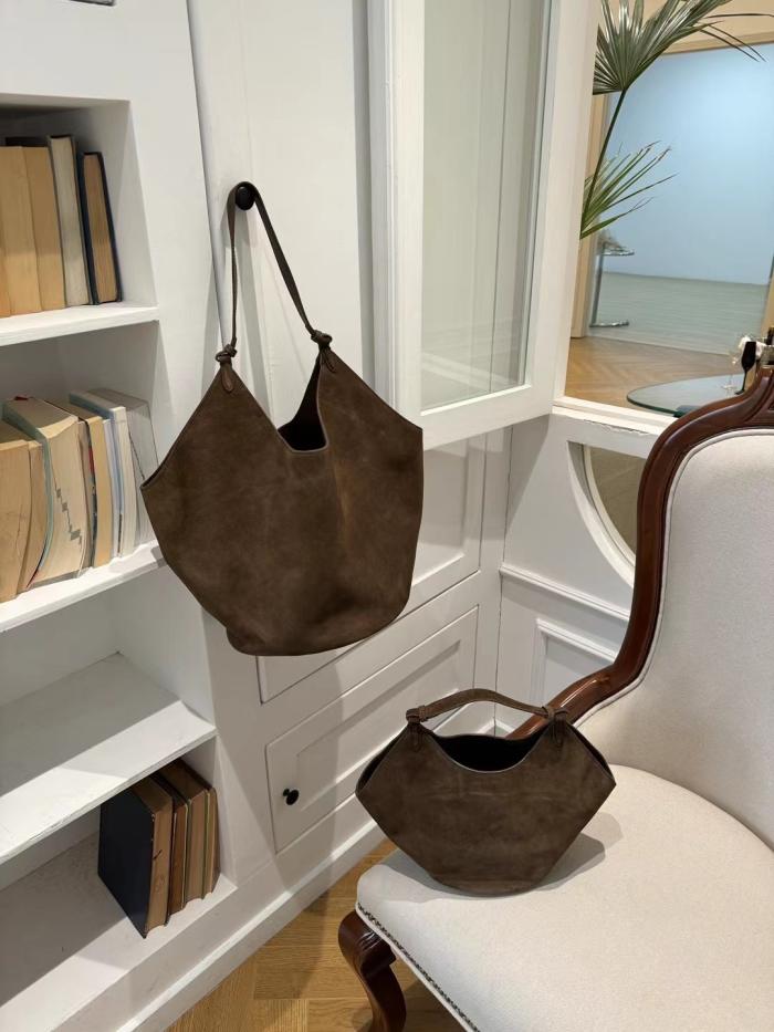 Femme Sac à main en daim Lotus Medium | Sacs à Main Sacs à Main Femme