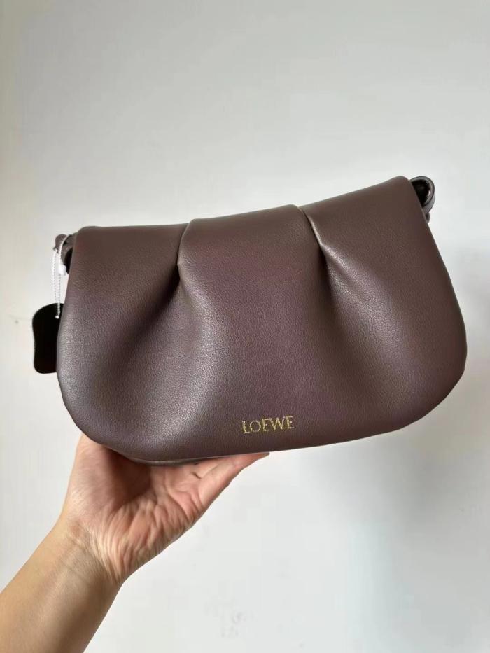 Femme Sac à main en satin à fronces et à finitions en cuir Mini | Mini-Sacs Mini-Sacs Femme