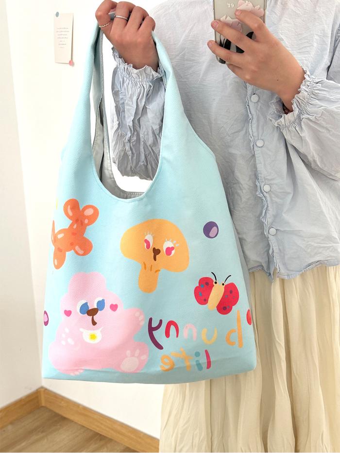 Femme Sac à main en toile à rayures et à appliqué Marcel | Sacs à Main Sacs à Main Femme