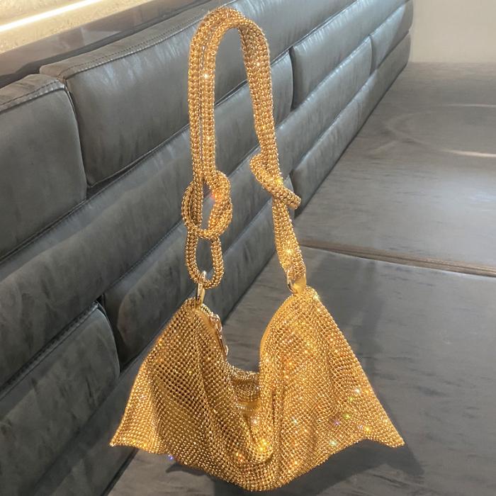 Femme Sac porté épaule en cotte de mailles à pampille Callie Mini | Sacs de Soirée Sacs de Soirée Femme