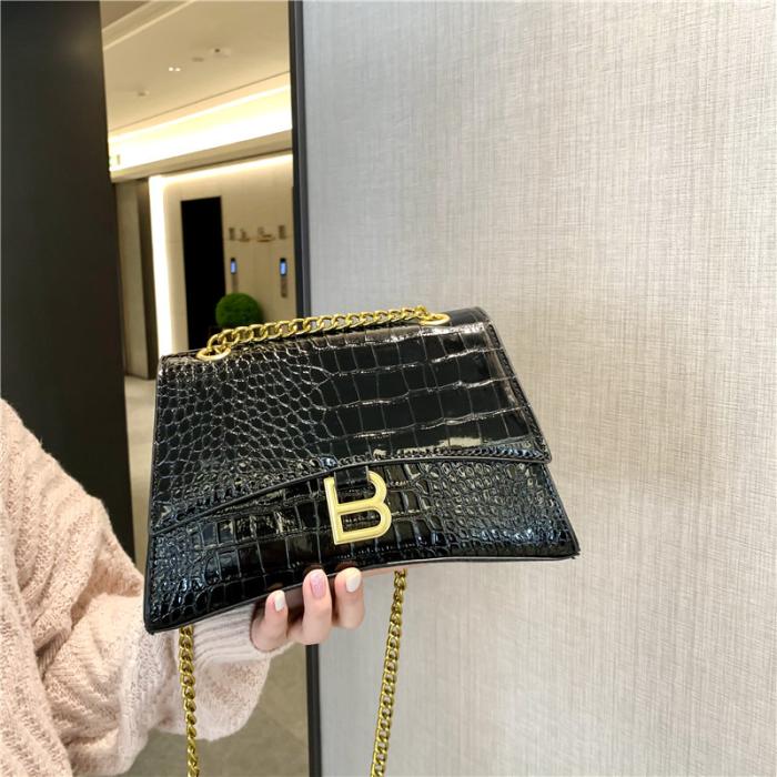 Femme Sac porté épaule en cuir effet croco Crush Small | Sacs à Bandoulière Sacs à Bandoulière Femme