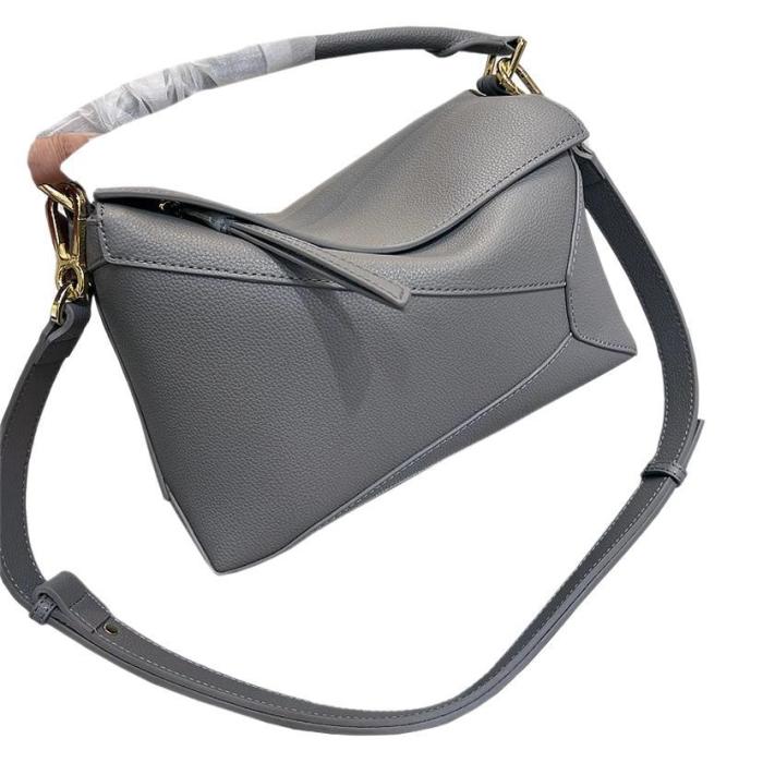 Femme Sac porté épaule en cuir texturé Puzzle Edge Small | Sacs à Bandoulière Sacs à Bandoulière Femme